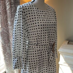 Nwt Asos dress. Stretchy.  Nice cut.  Belted.  Shoes not included. Bundle!